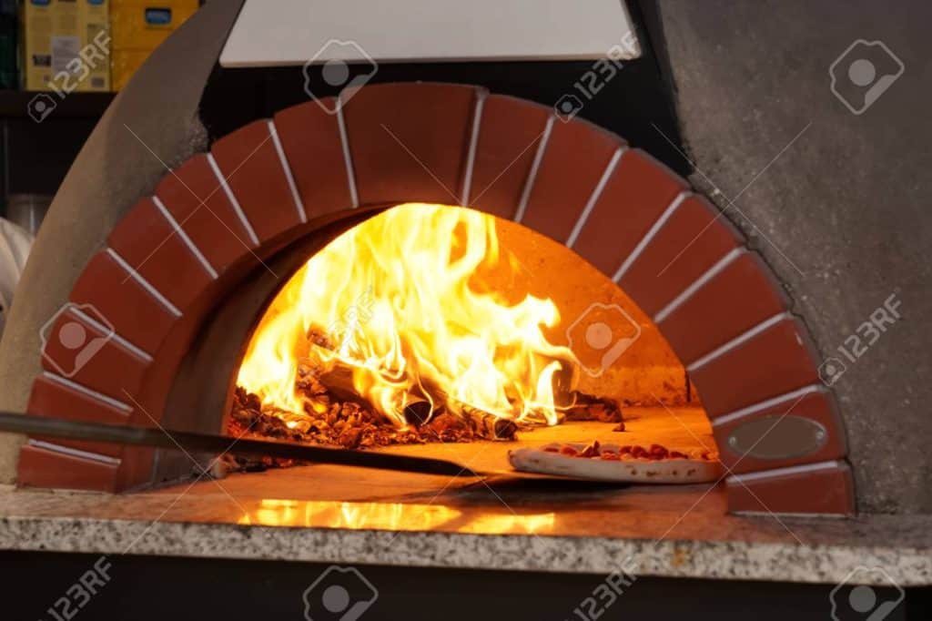 pizza oven firing