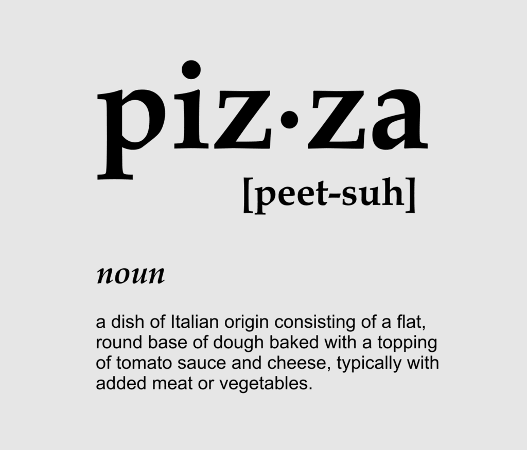 Pizza Definition Image