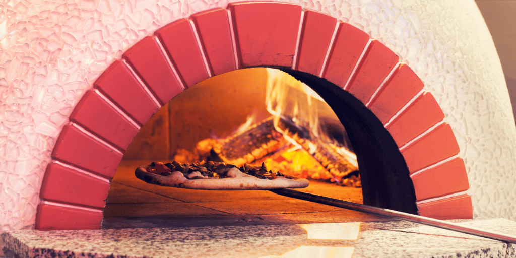 pizza oven enclosure