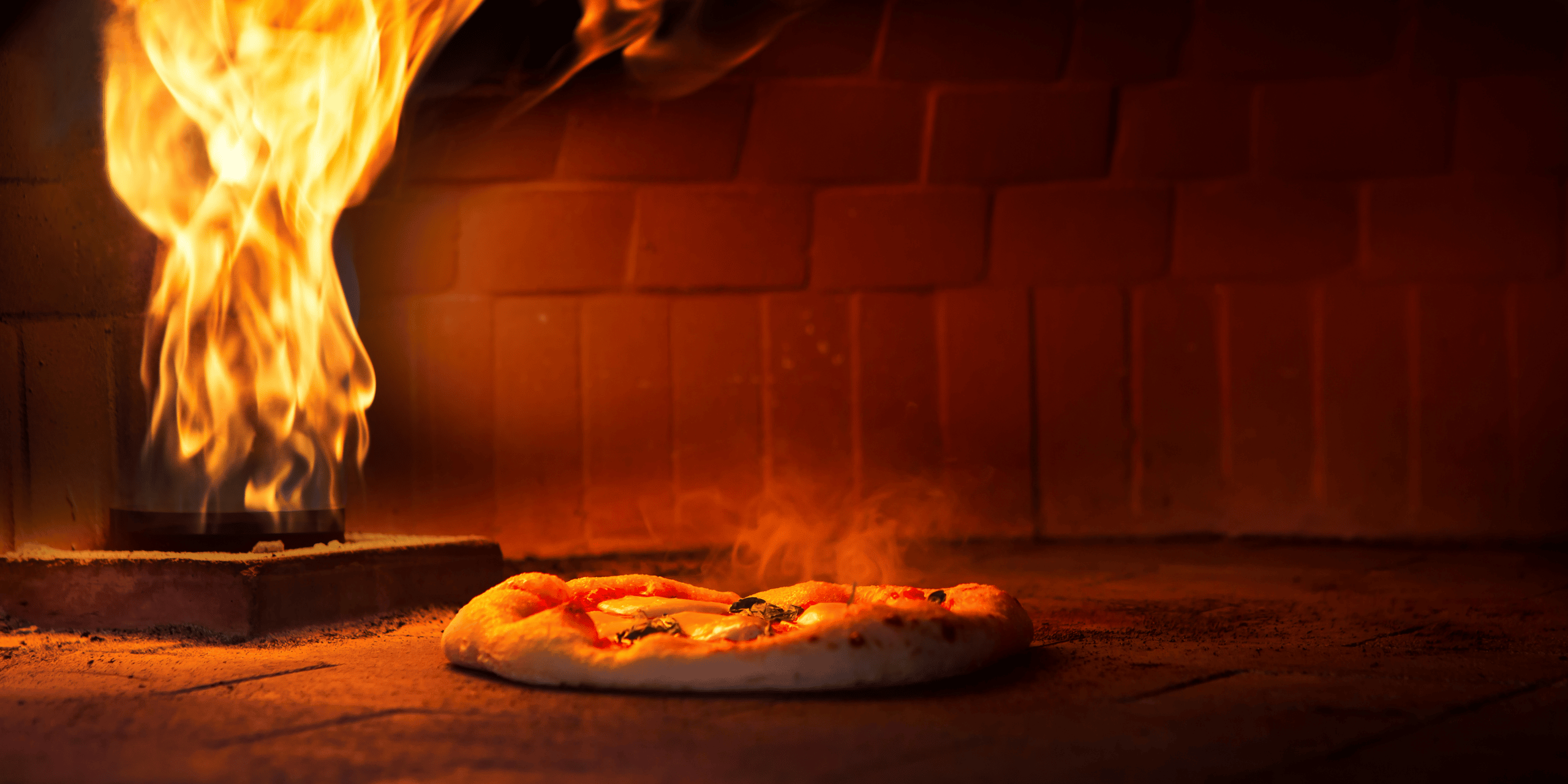 pizza oven finishing zone