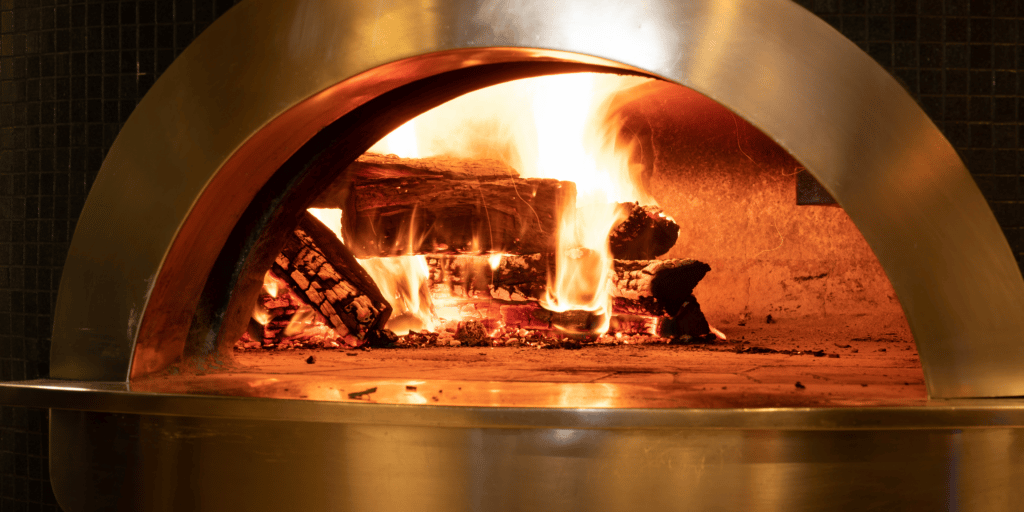 pizza oven opening