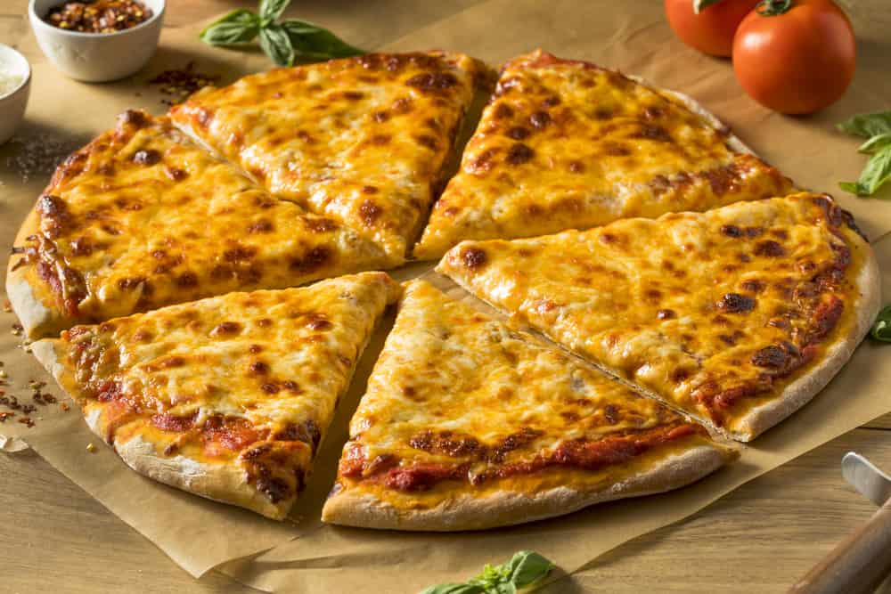 Homemade New York Cheese Pizza