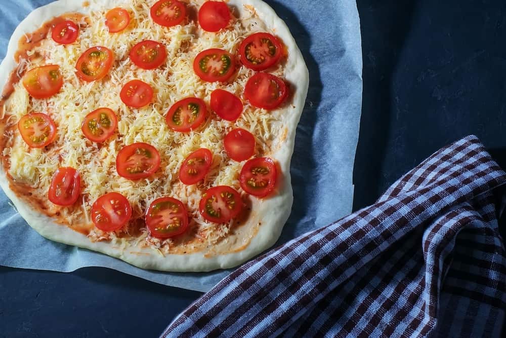 Top Pizza with favorite ingredients