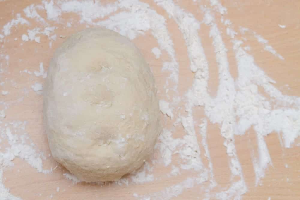 dough ready for shaping
