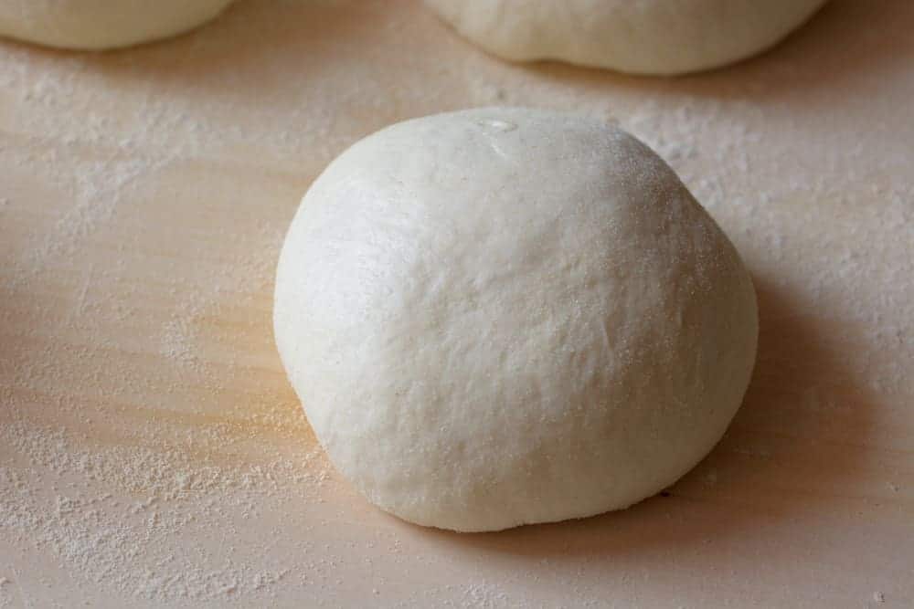 Low Hydration pizza dough ball