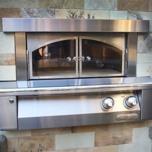 alfresco built-in pizza oven