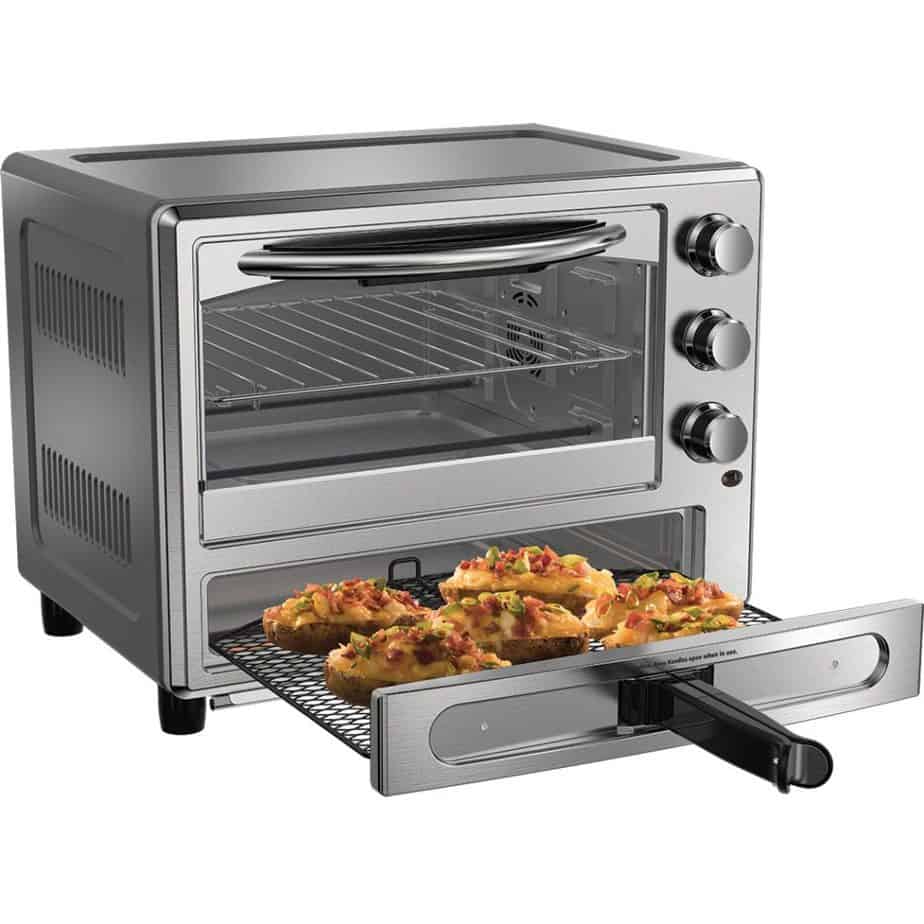 Oster Convection Oven with Pizza Drawer Homemade Pizza Pro