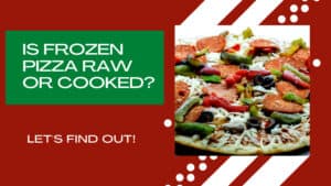 are frozen pizzas precooked