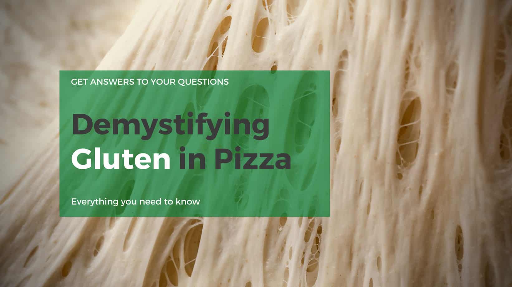 Demystifying Gluten in Pizza. Here’s What You Need to Know