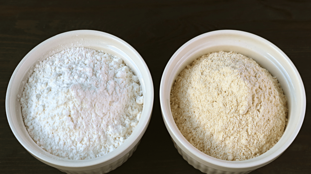 Bleached Flour and Unbleached Flour