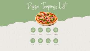 Pizza Toppings List