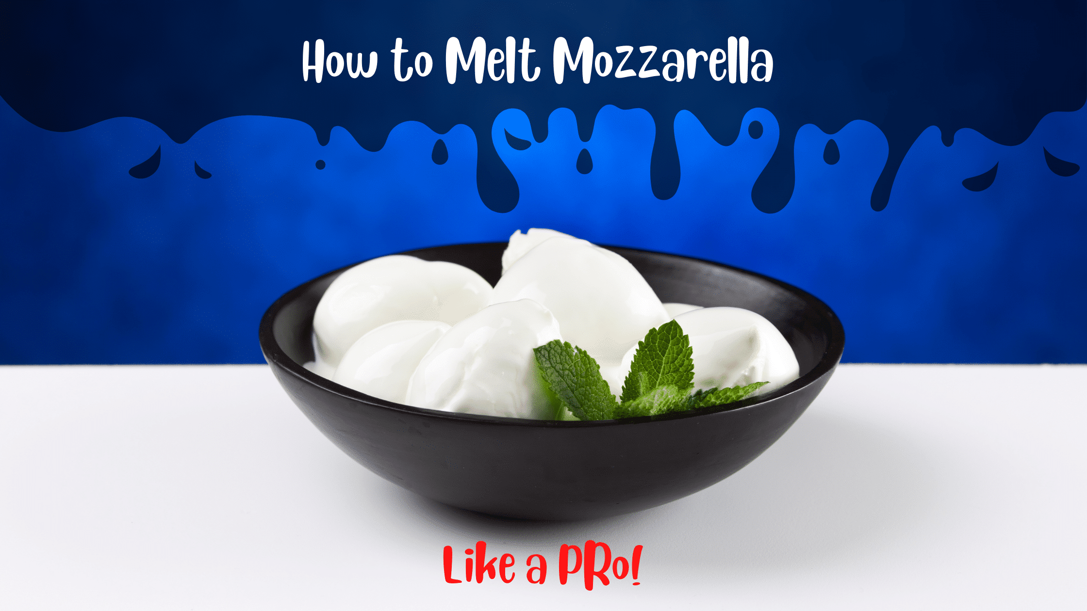 How to Melt Mozzarella Cheese Like a PRO!