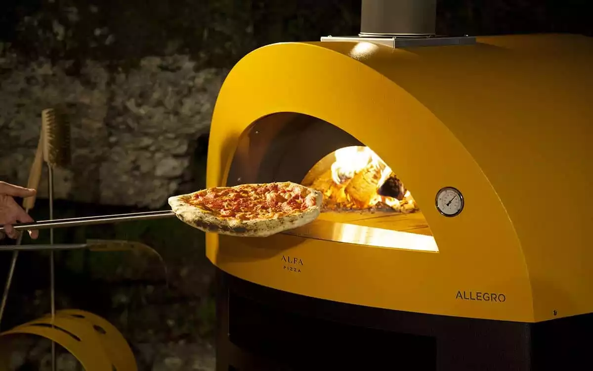 Alfa Allegro Outdoor Countertop Wood-Fired Pizza Oven