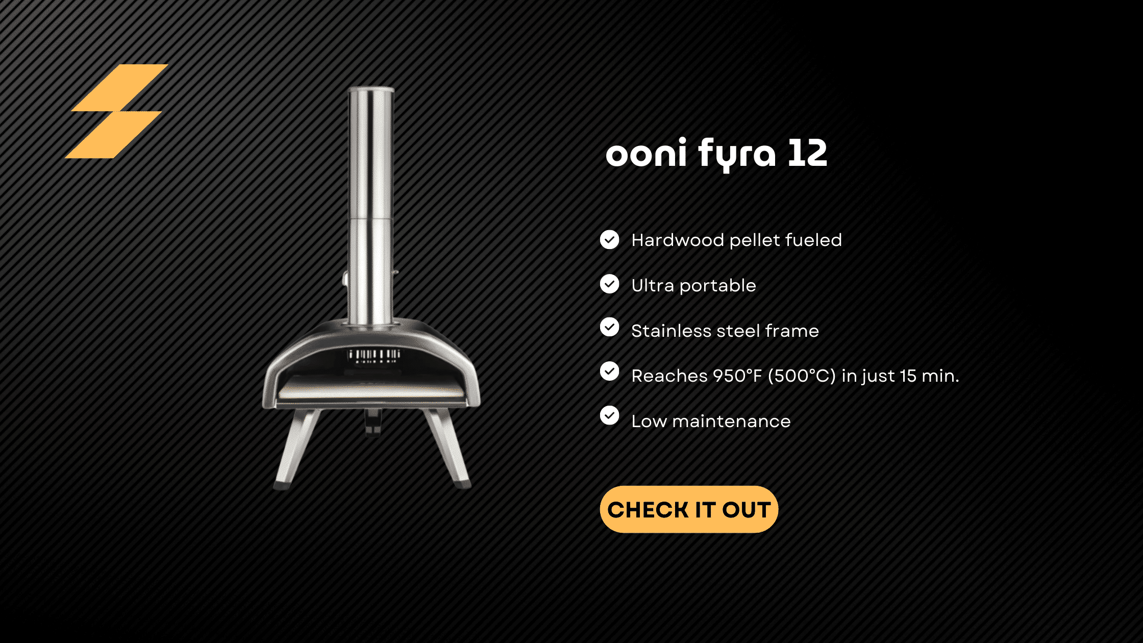 Ooni Pizza Oven - Fyra 12