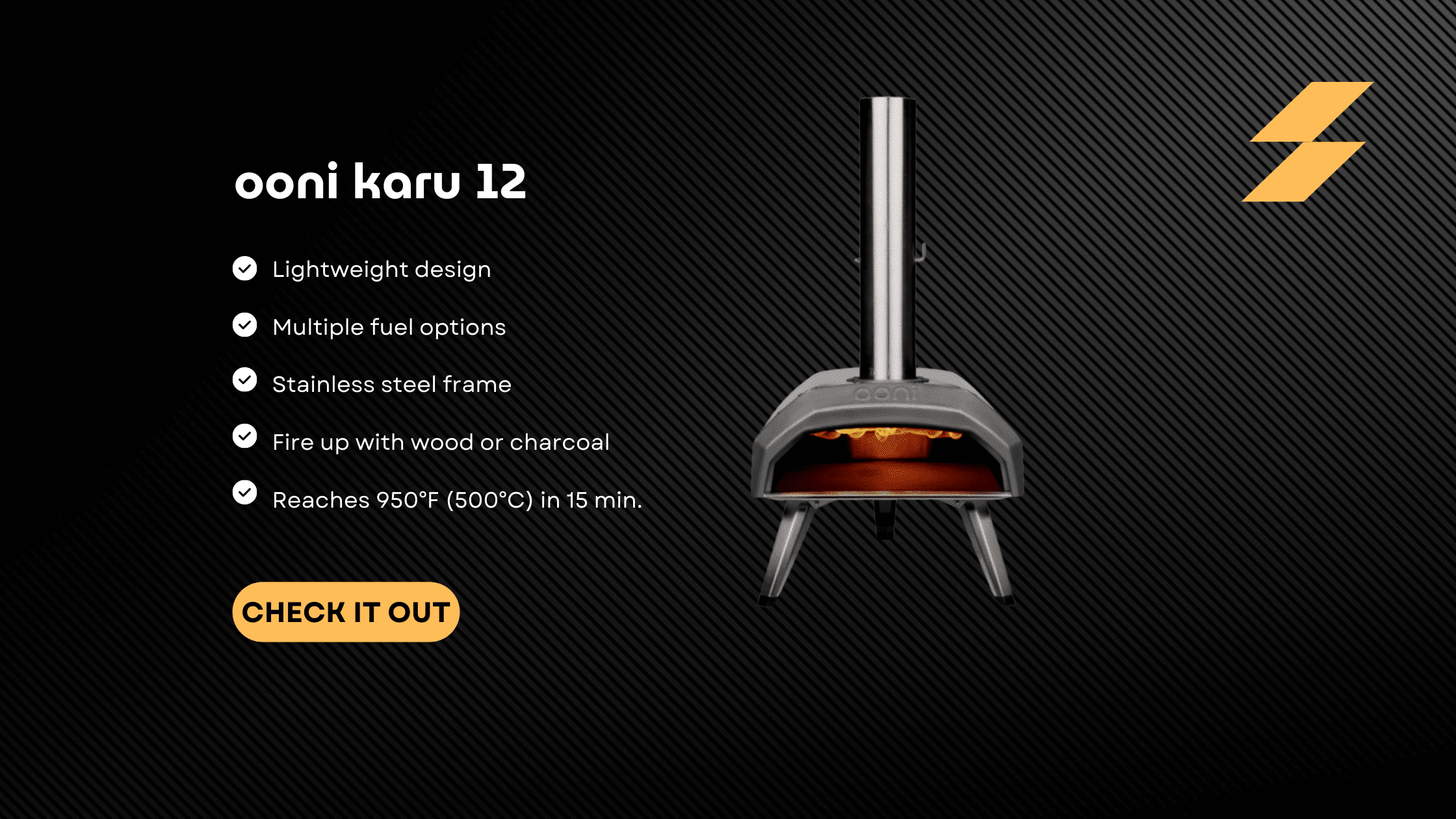Ooni Pizza Oven - Karu 12