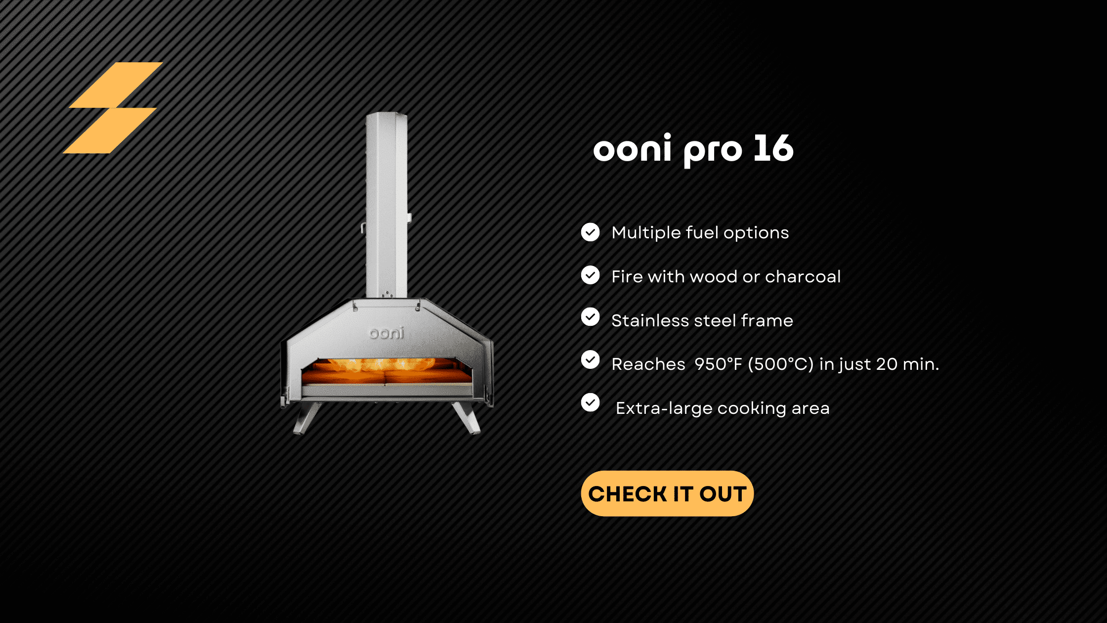 Ooni Pizza Oven - Pro 16