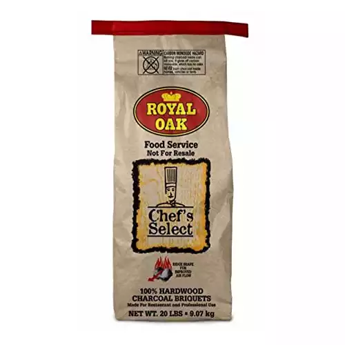 Royal Oak Natural Organic Premium Hardwood Charcoal Briquettes