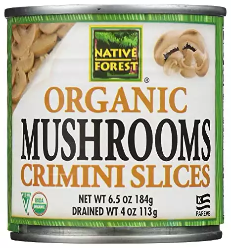 Native Forest Organic Sliced Crimini Mushrooms