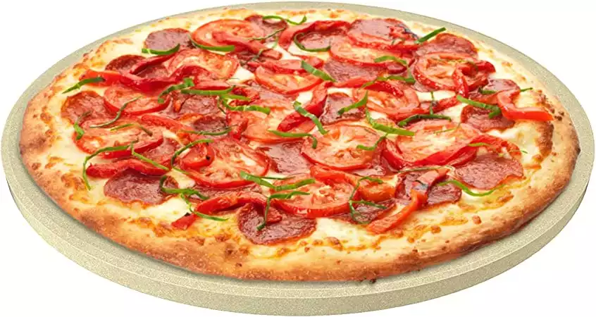 Pizza Stone for Best Crispy Crust Pizza