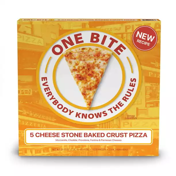 One Bite Frozen Cheese Pizza 12 - 12" 20.11oz