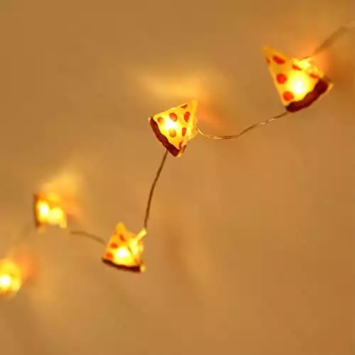 String Light LED Pizza Shape 20 LEDs