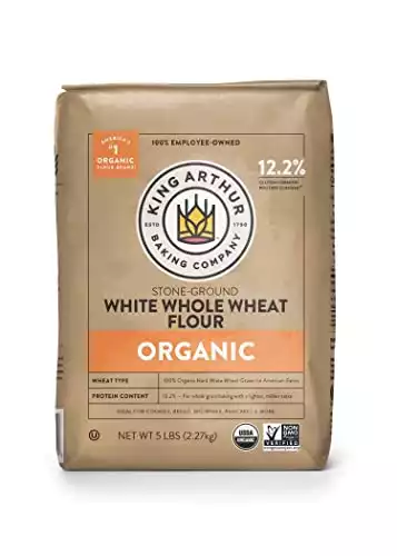 King Arthur, 100% Organic White Whole Wheat Flour