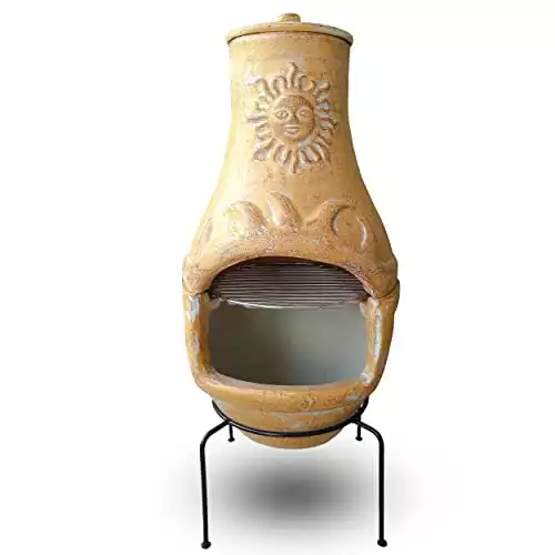 PetraTools Outdoor Clay Wood Fired Pizza Oven