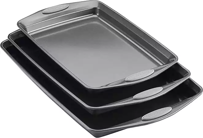 Rachael Ray Nonstick Bakeware Set with Grips