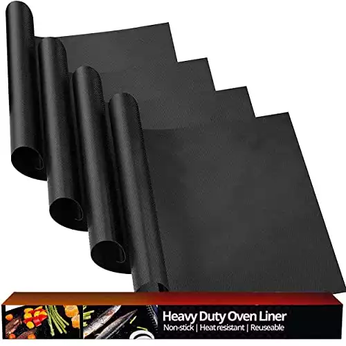 Oven Liner Set Non-Stick Oven Liners