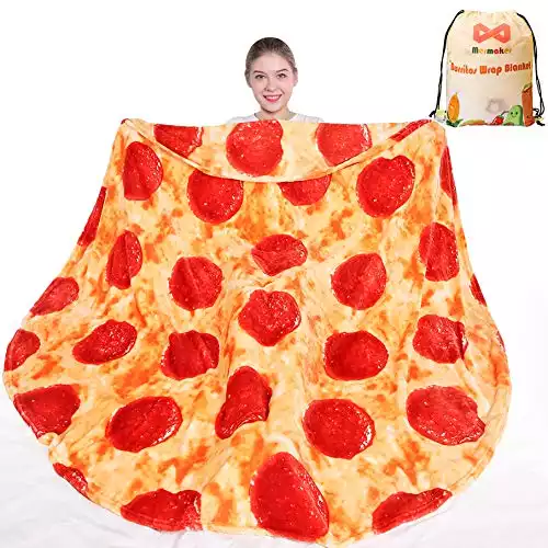 Pizzas Blanket Double Sided