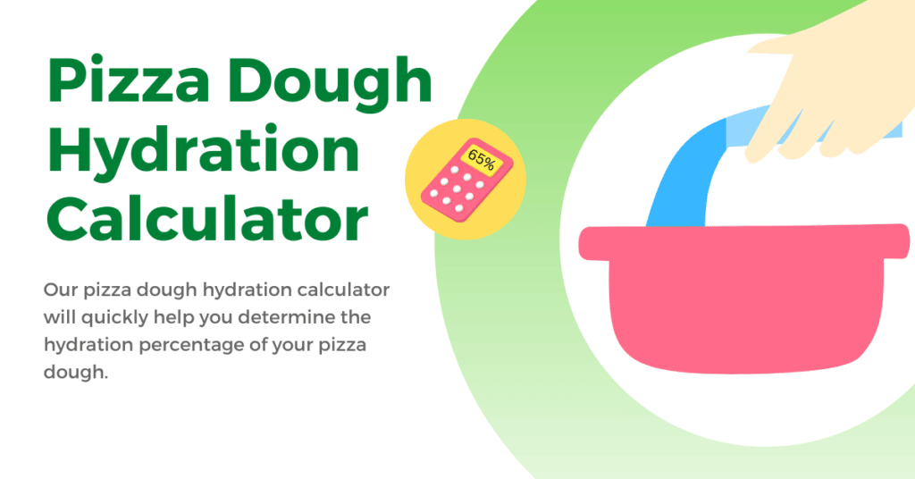 pizza dough hydration calculator