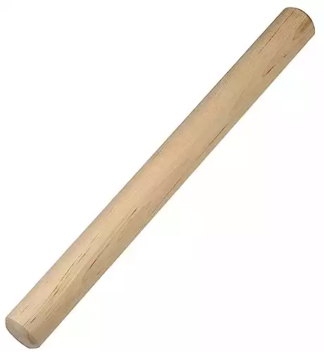 Ateco Maple Wood Rolling Pin, 19-Inch
