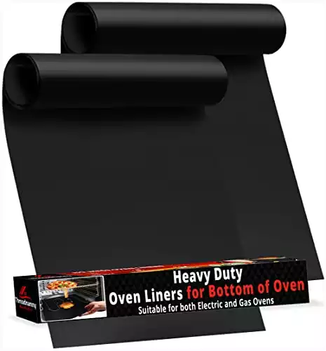 Thick Heavy Duty Oven Liners for Bottom of Oven